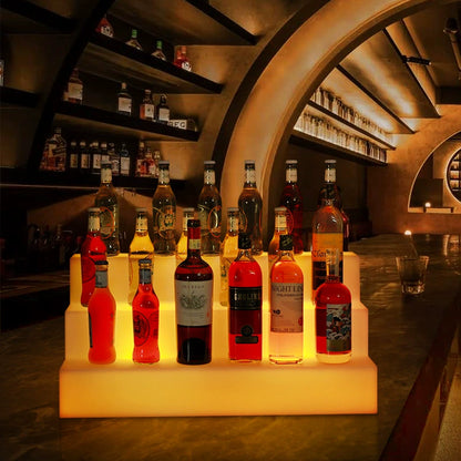 Led Wine Rack Colorful Luminous Bar